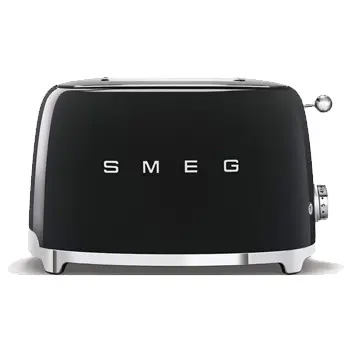 Smeg Retro 2 Slice Toaster - Black