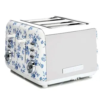 Laura Ashley China Rose 4 Slice Toaster
